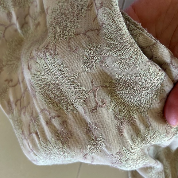 Bryn Walker button front Maxi Dress S embroidered USA boho prairie lagenlook - Picture 4 of 16